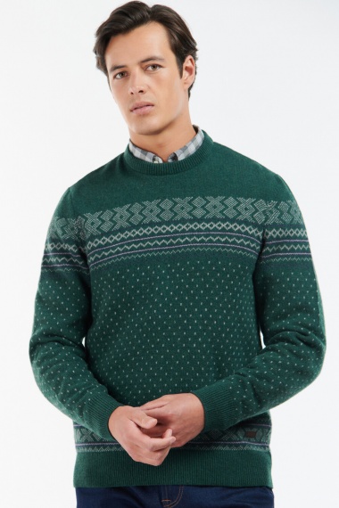 Jersey Essential Fairisle Barbour imagen 2