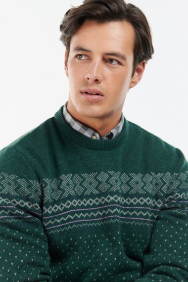 Jersey Essential Fairisle Barbour imagen 6