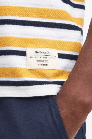 Camiseta Whitwell Striped Barbour imagen 6