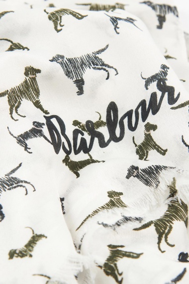 Fular Scribble Dog Barbour imagen 4