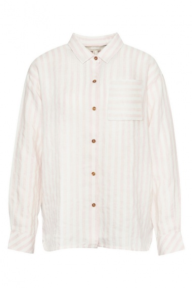 Camisa Annie Striped Linen