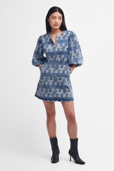 Vestido Bowhill Patchwork Denim Mini Barbour imagen 2