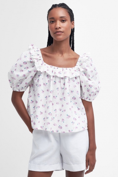 Blusa Goodleigh Off-The-Shoulder Barbour imagen 2