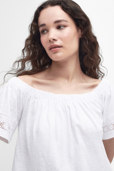 Blusa Ralee Off-The-Shoulder Barbour imagen 6