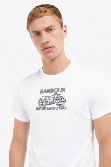 Camiseta Lens Graphic Print Barbour International imagen 5