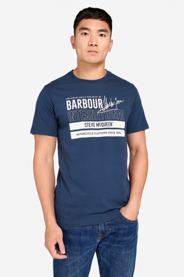 Camiseta Barry Graphic Barbour International imagen 2