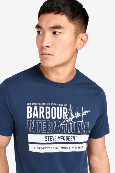 Camiseta Barry Graphic Barbour International imagen 5
