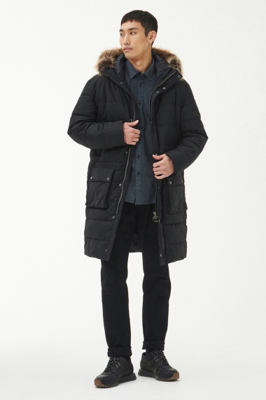 Parka Dowanside Wax Barbour International imagen 4