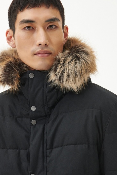 Parka Dowanside Wax Barbour International imagen 5