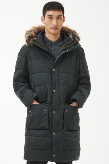 Parka Dowanside Wax Barbour International imagen 2