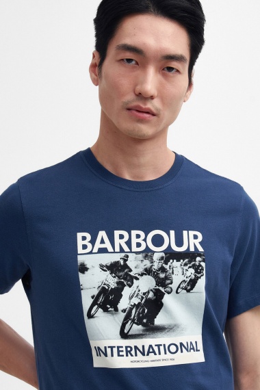 Camiseta Chisel Barbour International imagen 5