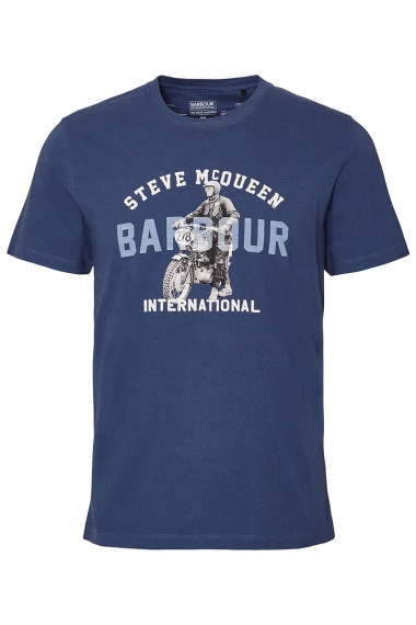 Camiseta Speedway Barbour International imagen 1