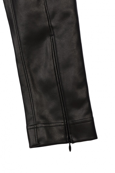 Pantalón Faux Leather Black BCBG imagen 3